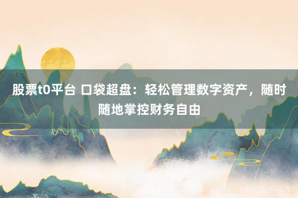 股票t0平台 口袋超盘：轻松管理数字资产，随时随地掌控财务自由