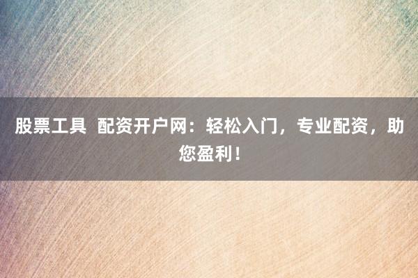 股票工具  配资开户网：轻松入门，专业配资，助您盈利！