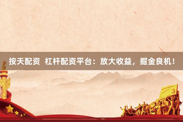 按天配资 杠杆配资平台:放大收益,掘金良机!